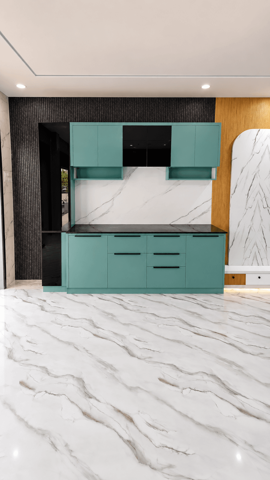 Teal Cabinetry Showcase