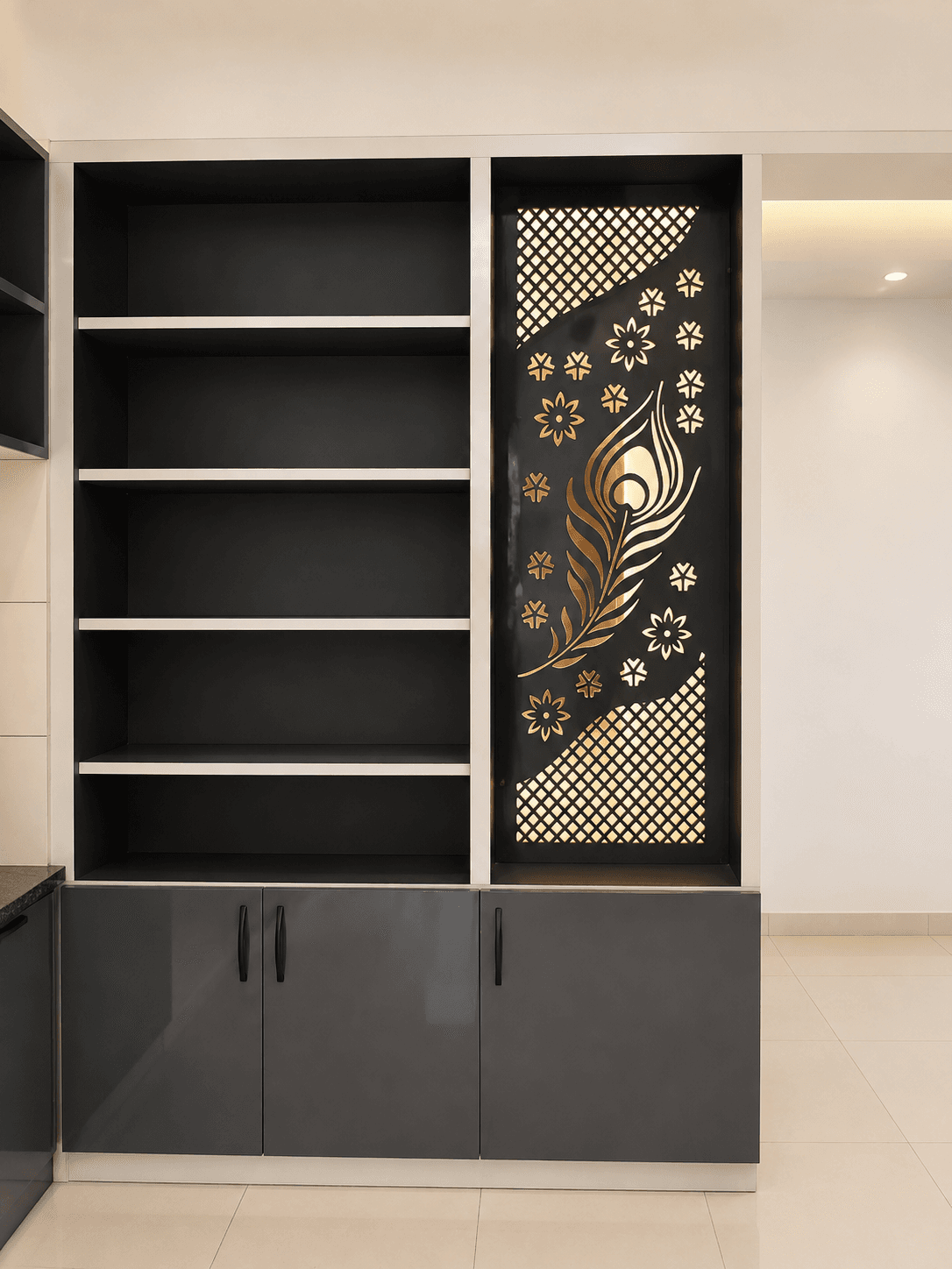 Charcoal Display Wall - image 1